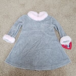 NWT! HARTSTRINGS Size 2T Grey Dress
